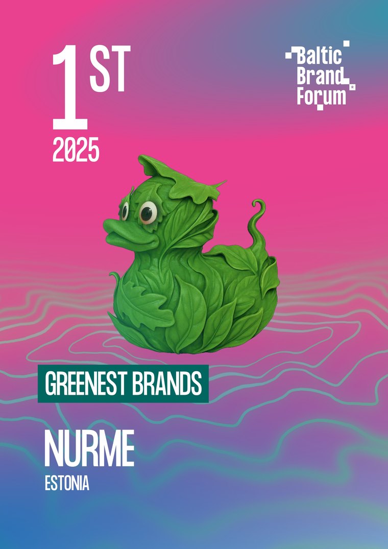 Baltic Brand Forum 2025, Greenest Brands, 1. koht